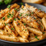 buffalo wild wings garlic parmesan chicken pasta